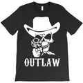 outlaw cowboy funny skull T-Shirt