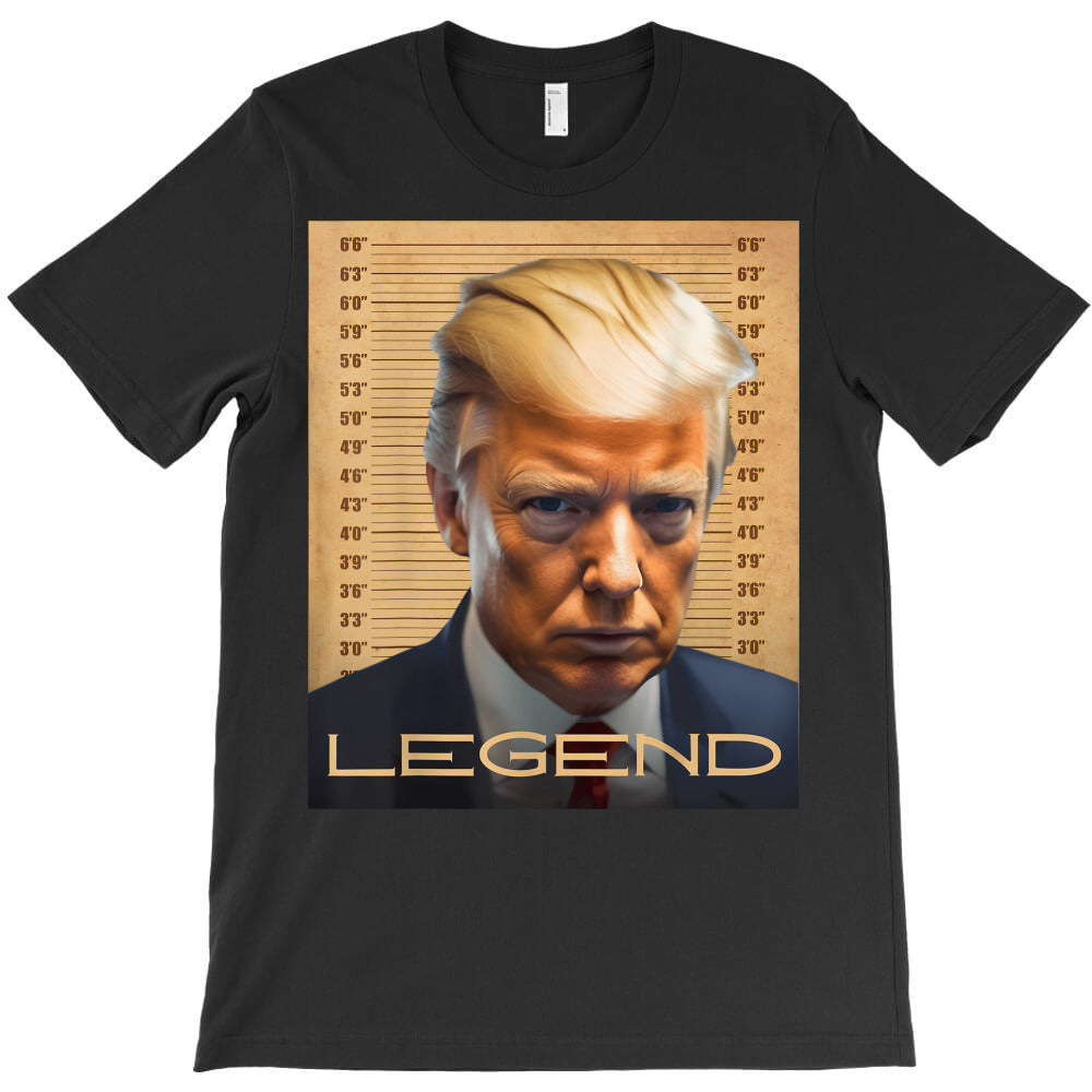 Donald Trump President Legendary Mugshot Trump T-Shirt