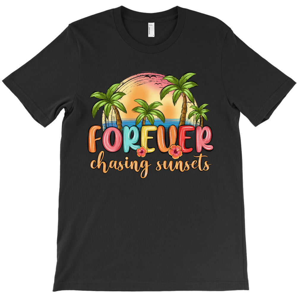forever chasing sunsets T-Shirt