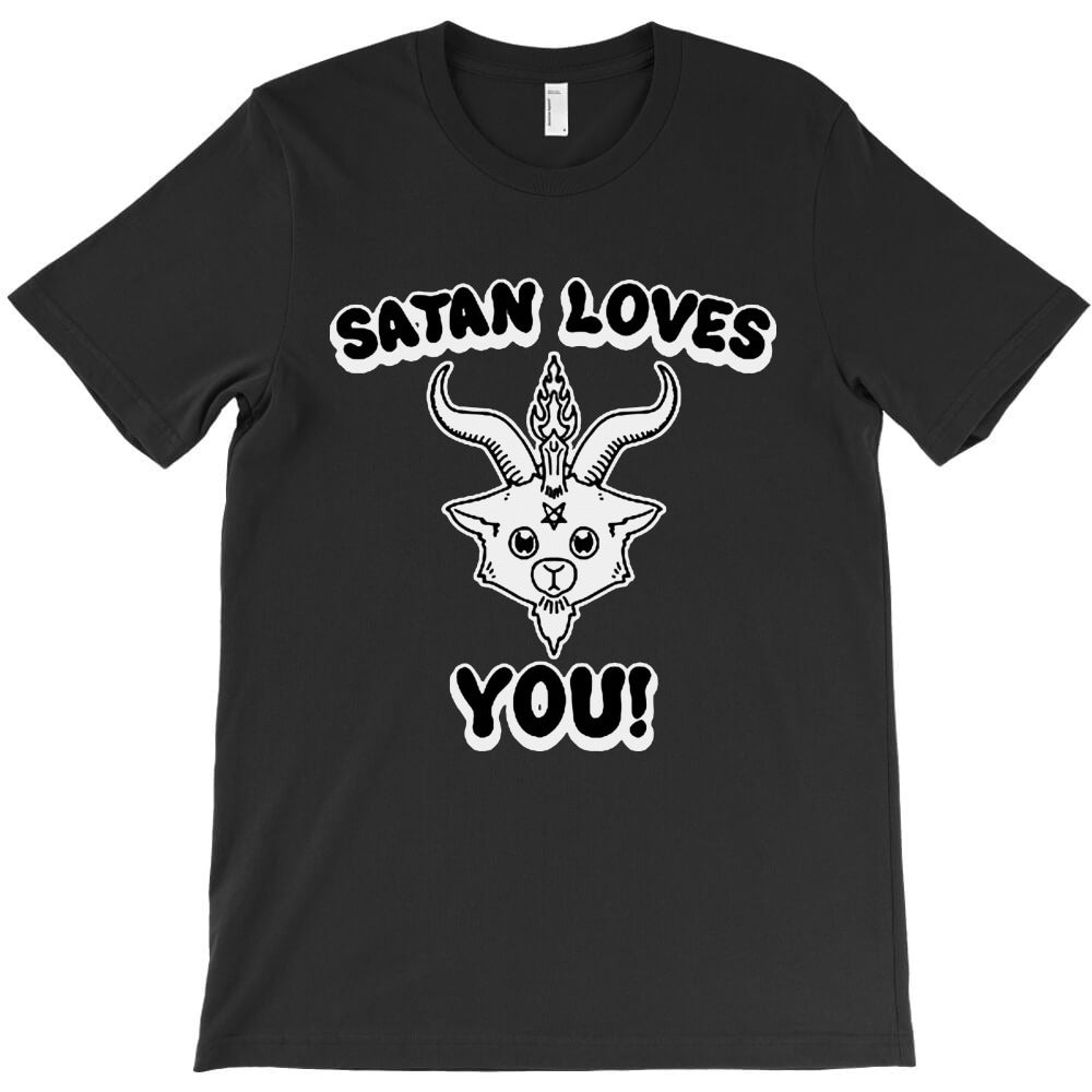 satan loves you T-Shirt