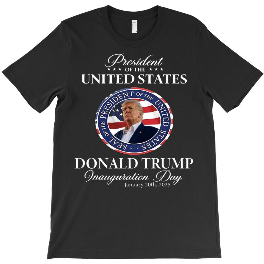 2025 Inauguration Day For 47th President Donald Tr T-Shirt