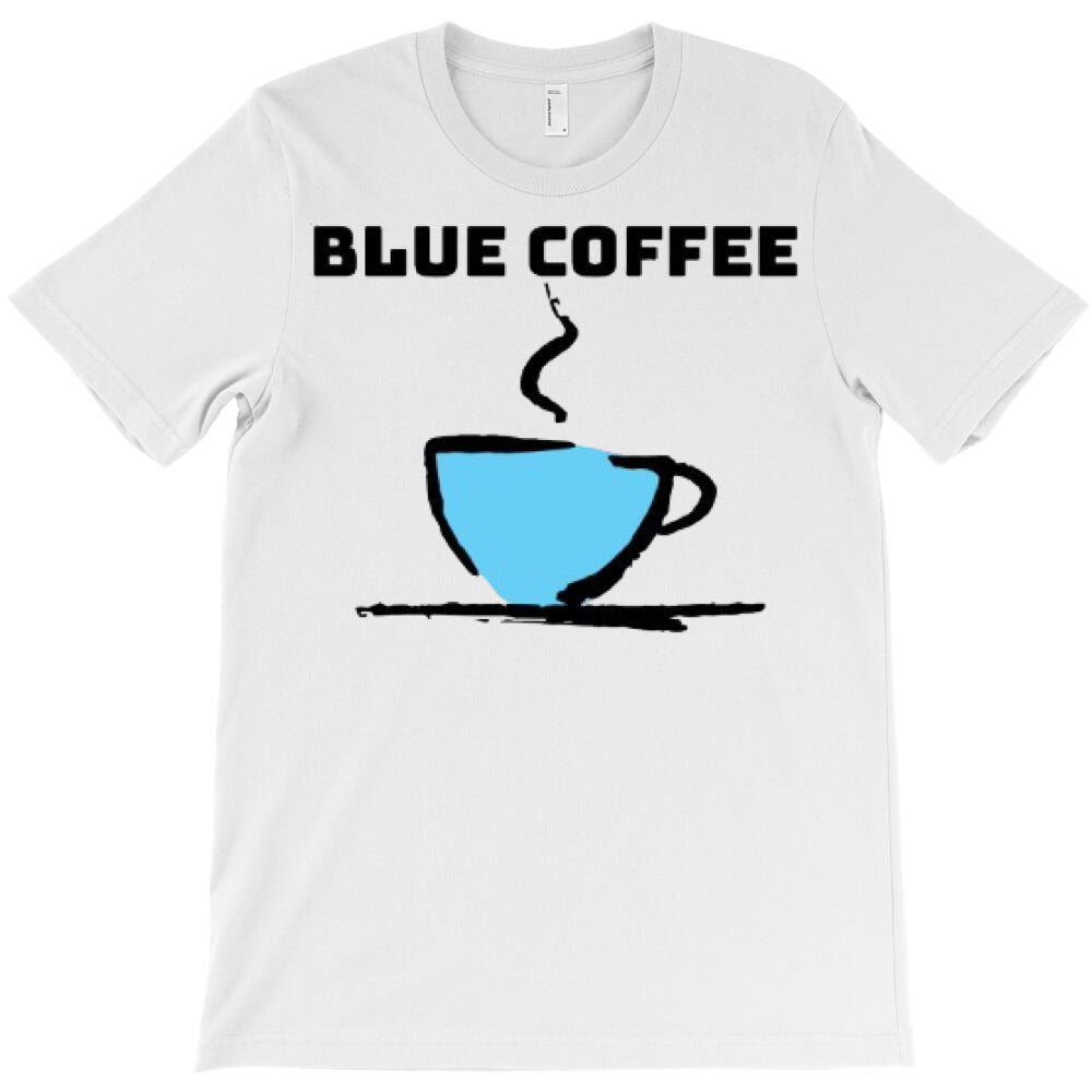 blue coffee T-Shirt