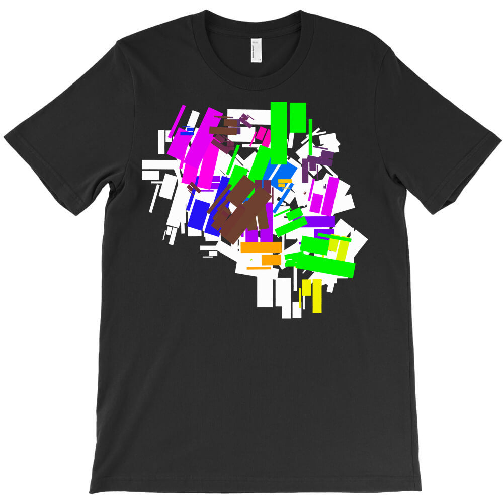 abstract geometric explosion T-Shirt