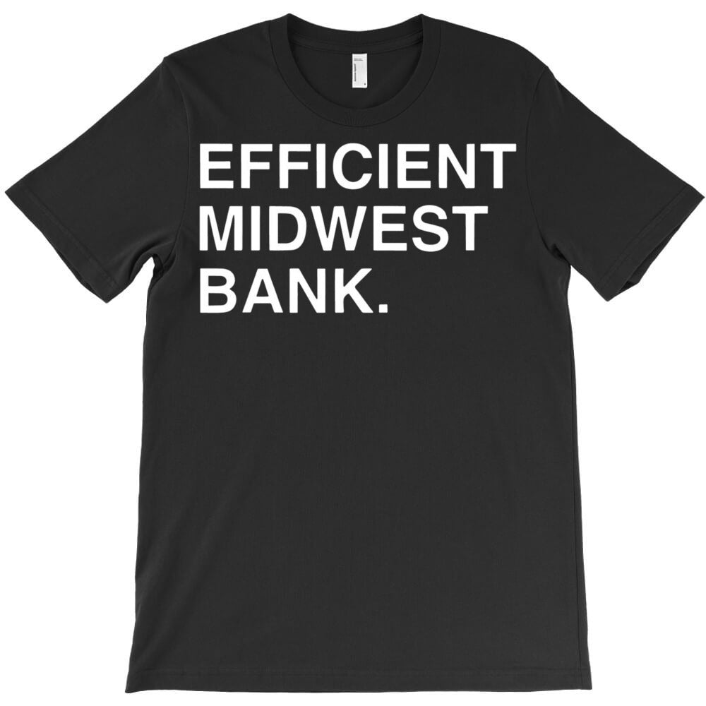 Streamlined Midwest Bank T-Shirt