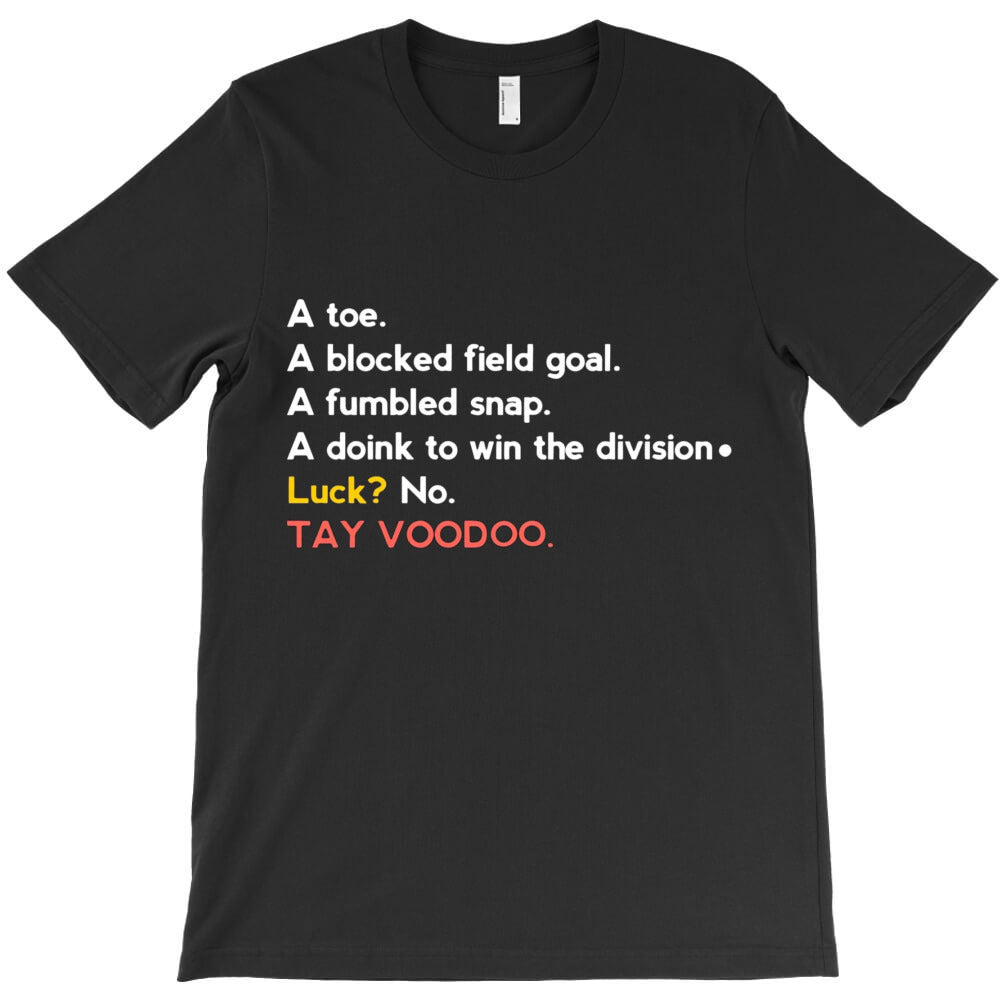 Toe Magic Tayvoodoos Blocked Field Goal T-Shirt
