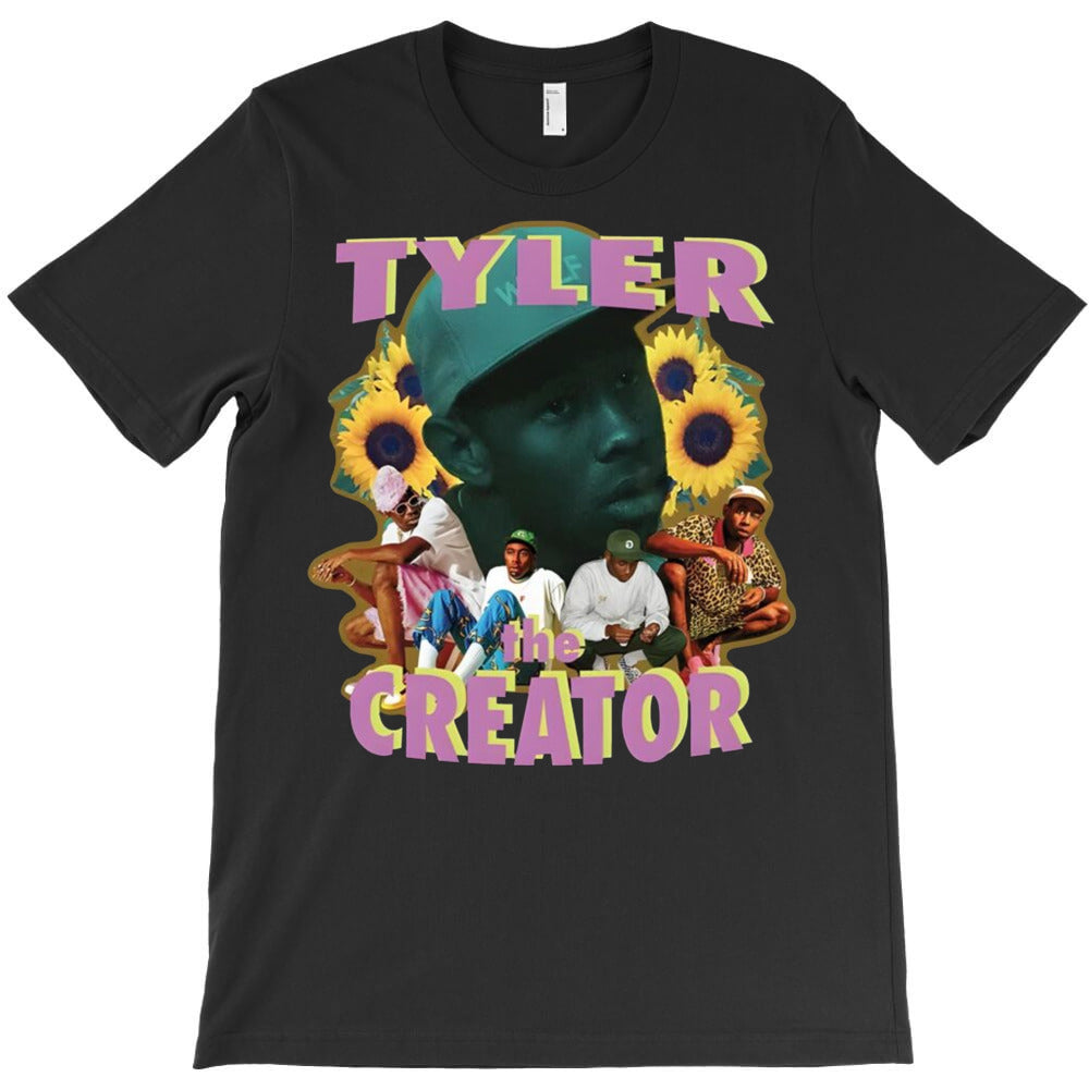 Tyler The Creator Sunflower 90s Rap Vibe T-Shirt