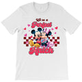 Were A Perfect Match Couple Mouse Valentine T-Shirt