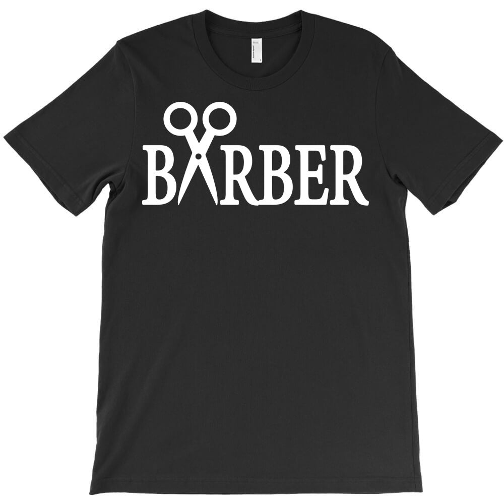 barber typography T-Shirt