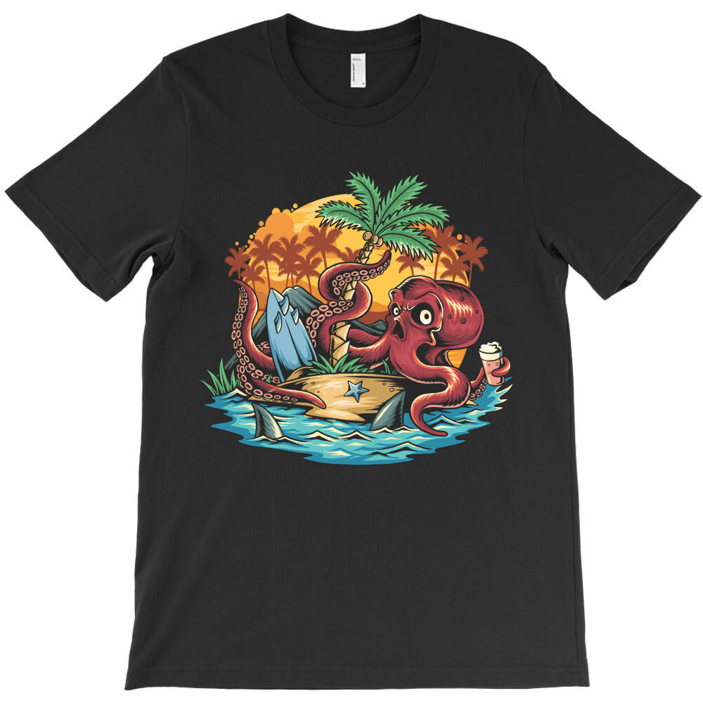 Sea, kraken, Asim T-Shirt