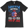 Happy independence day, usa, skull, Asim T-Shirt