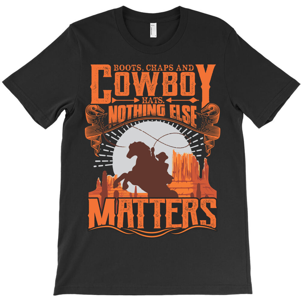 Cow*boy, horse, horses, animals, Asim T-Shirt