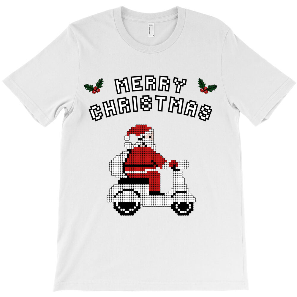 Christmas Scooter Tee T-Shirt