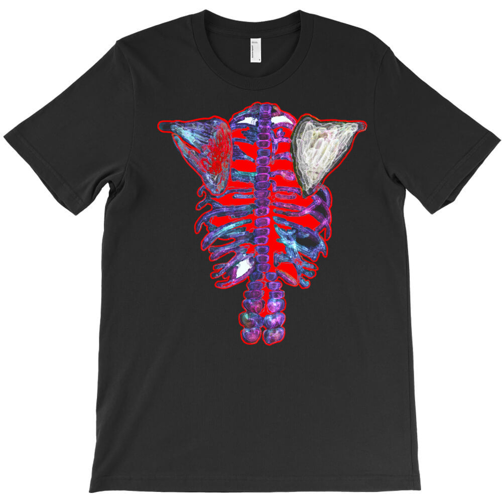 abstract colorful skeleton T-Shirt