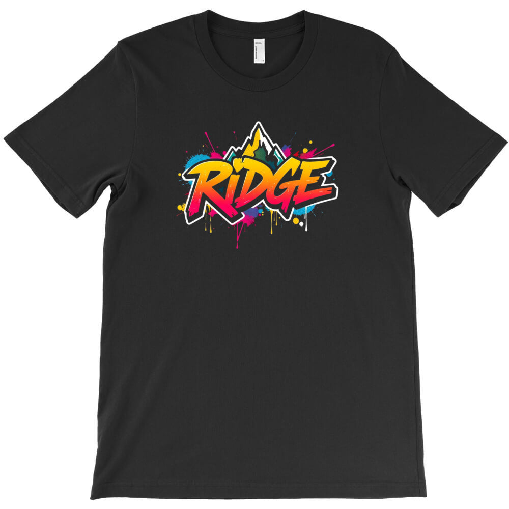 vibrant mountain graffiti T-Shirt