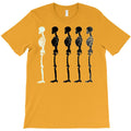 evolution of skeletal color T-Shirt