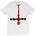 inverted skeletal cross T-Shirt
