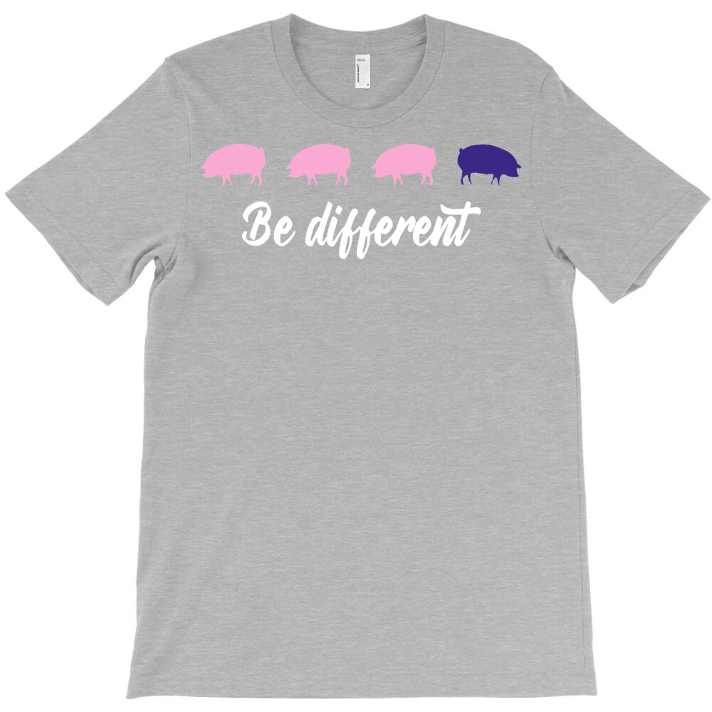 be different funny pigs be different T-Shirt