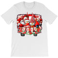 Glitter Truck Gnome Love Valentines Day T-Shirt