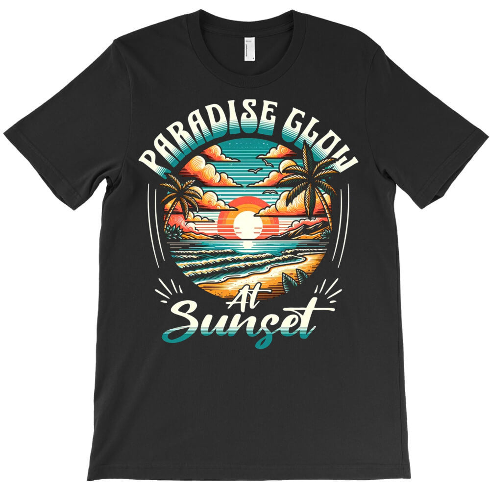 Paradise Glow At Sunset T-Shirt