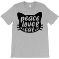 cat peace love T-Shirt