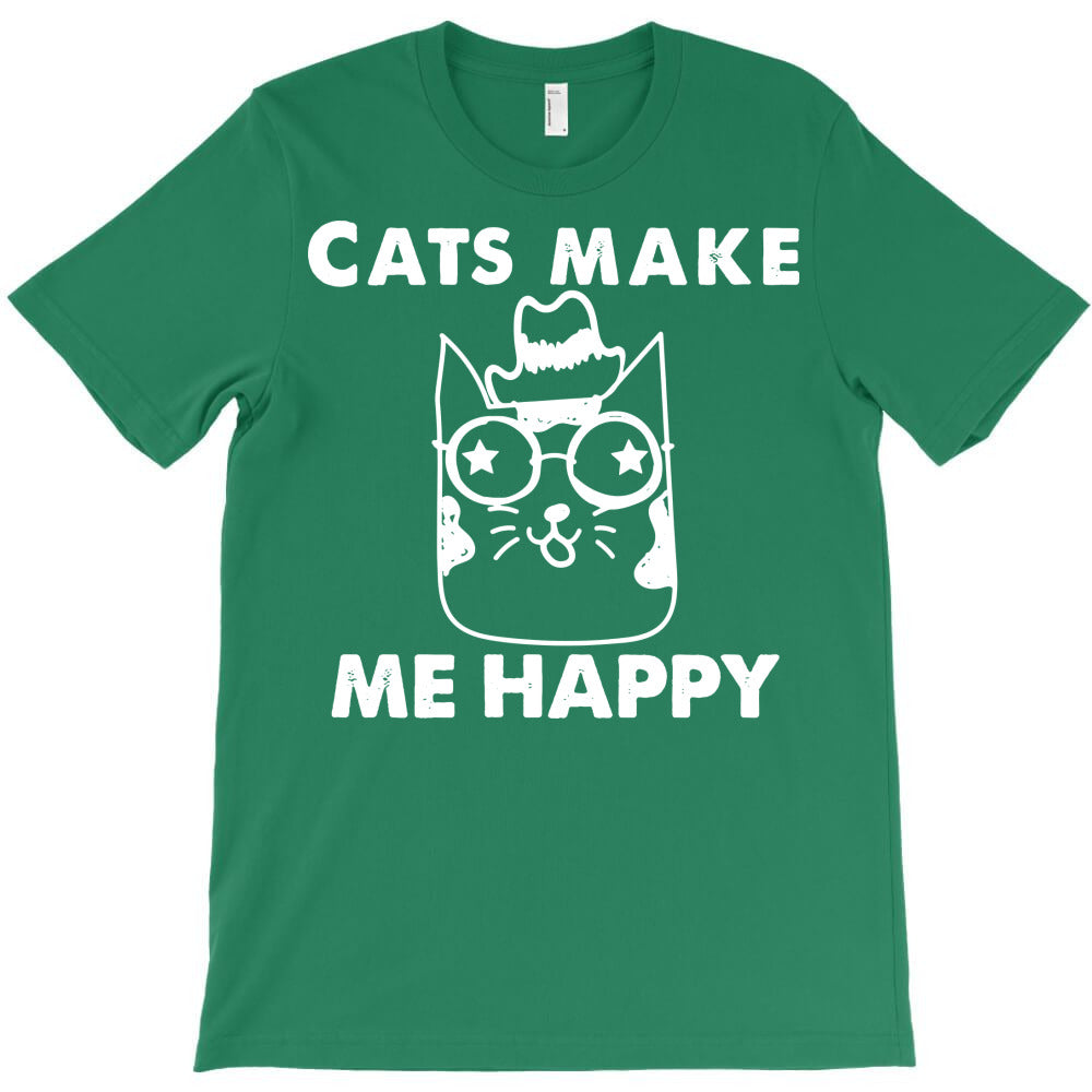 cats make me happy T-Shirt
