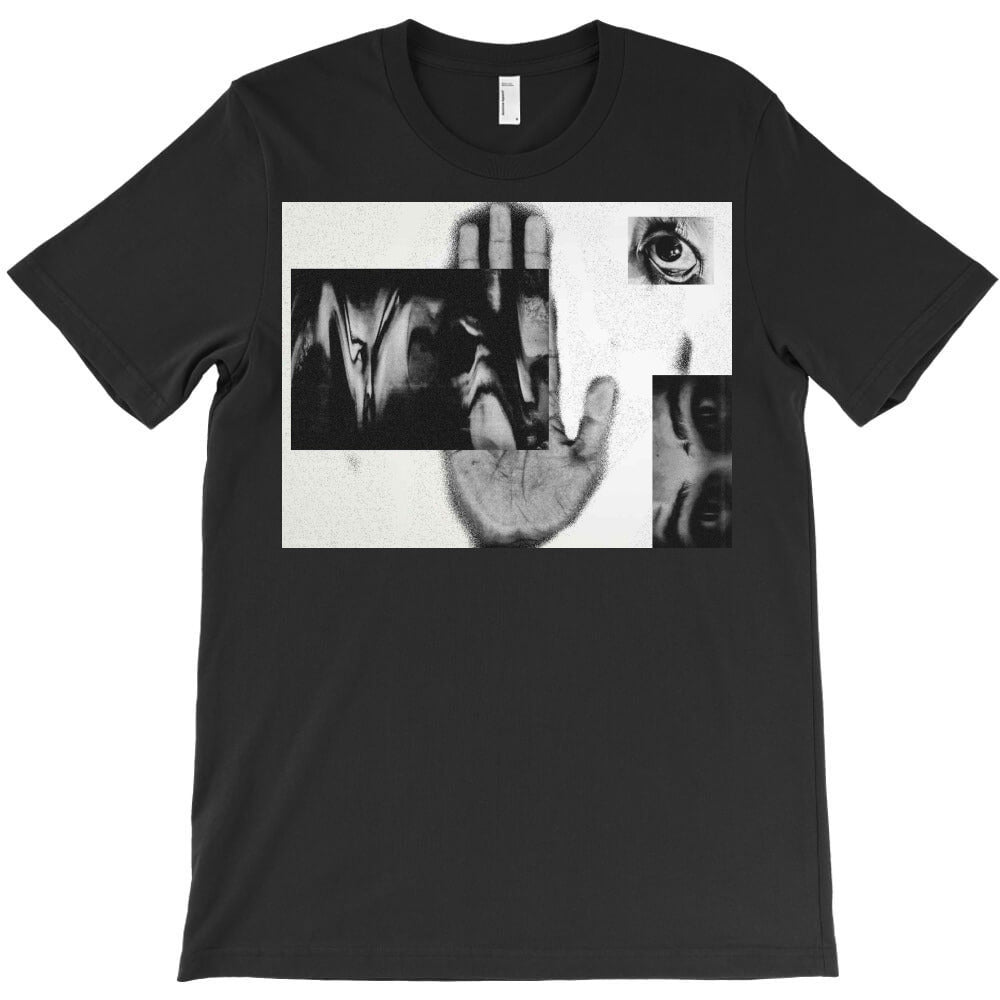 surreal hand and eye collage T-Shirt