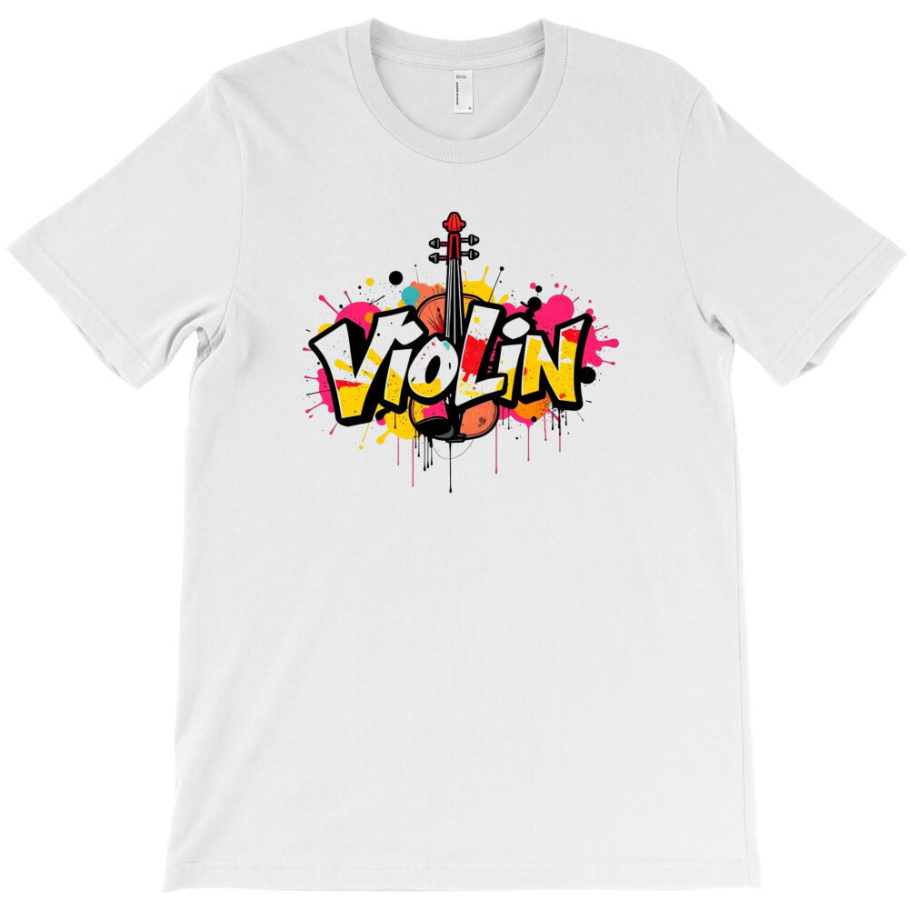 violin graffiti art T-Shirt