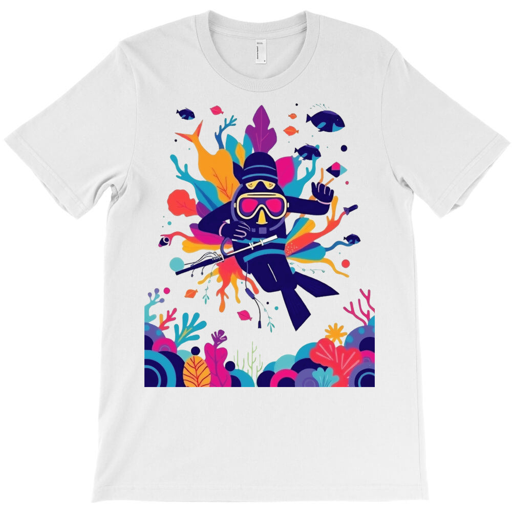 diving artwork T-Shirt