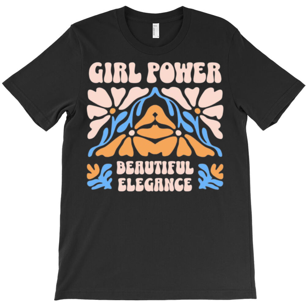 customizable girl power T-Shirt