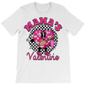 Glitter Mamas Candy Heart Checkered Valentine T-Shirt