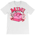 Love Mamas Pink Candy Heart Checkered T-Shirt