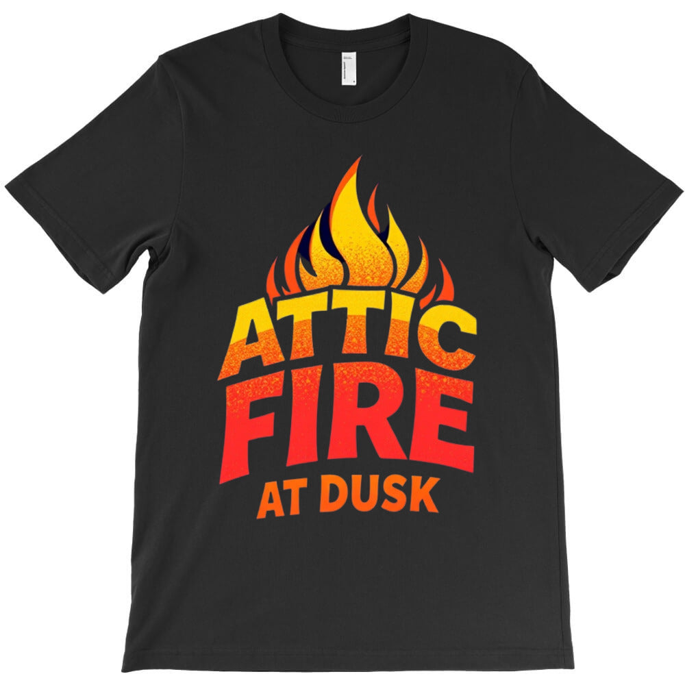 Attic Fire at Dusk T-Shirt