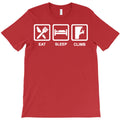 eat sleep climb T-Shirt