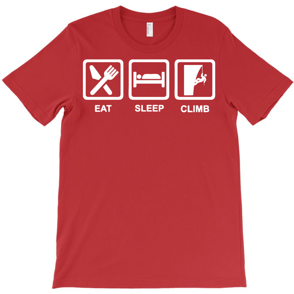 eat sleep climb T-Shirt