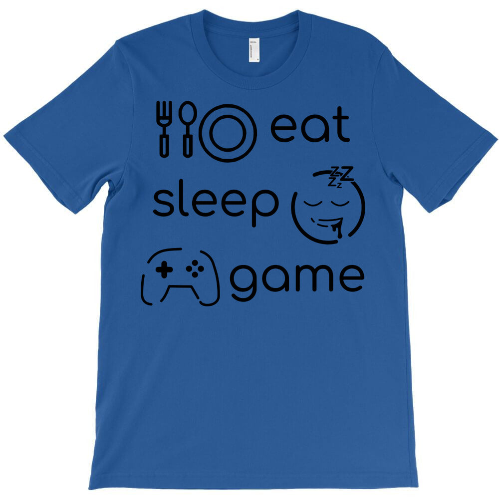 eat sleep gamer T-Shirt
