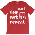 eat sleep park repeat T-Shirt