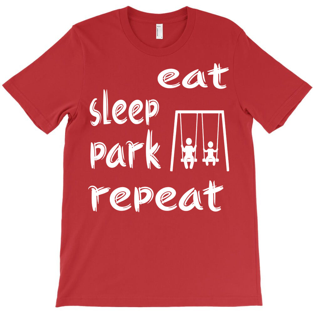 eat sleep park repeat T-Shirt
