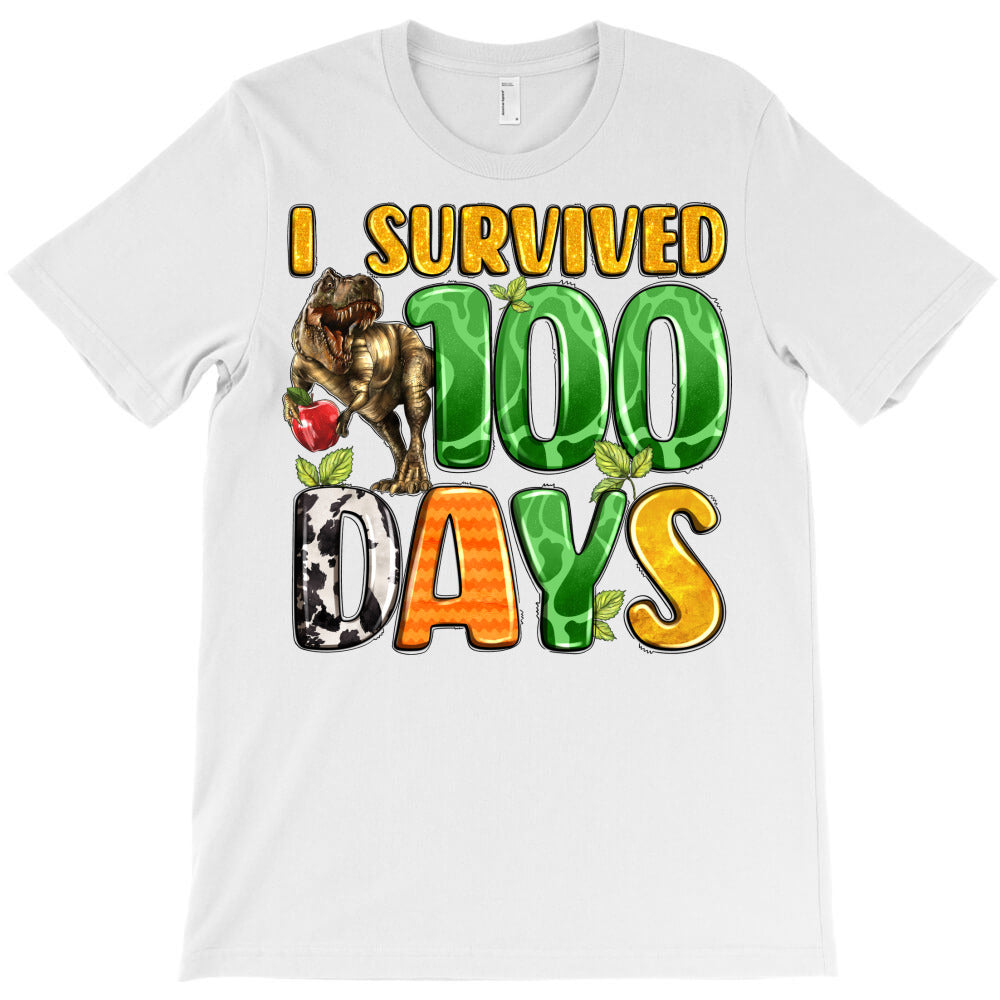 dinosaur 100day celebration T-Shirt