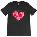 watercolor heart splash T-Shirt
