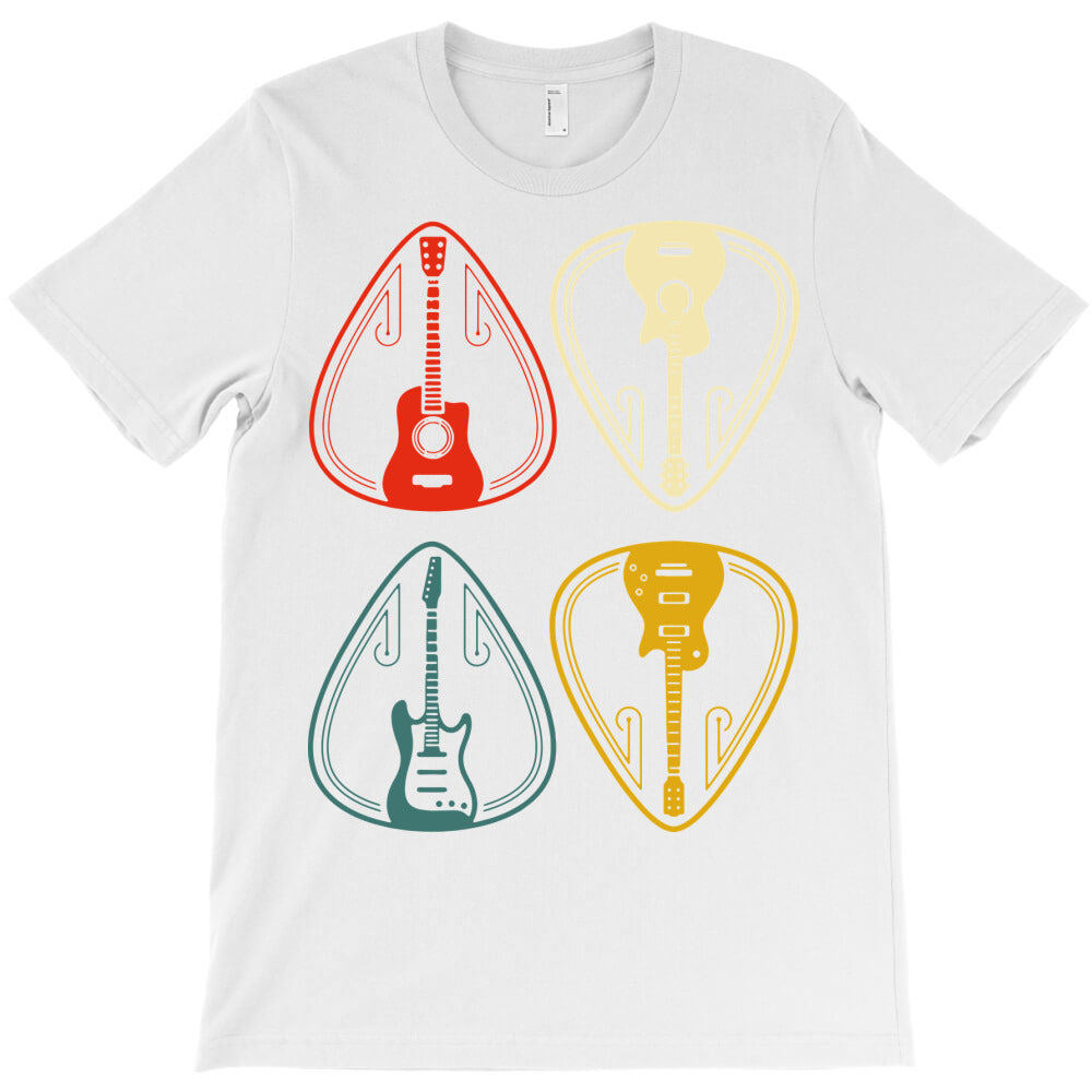 guitars acoustic bass T-Shirt