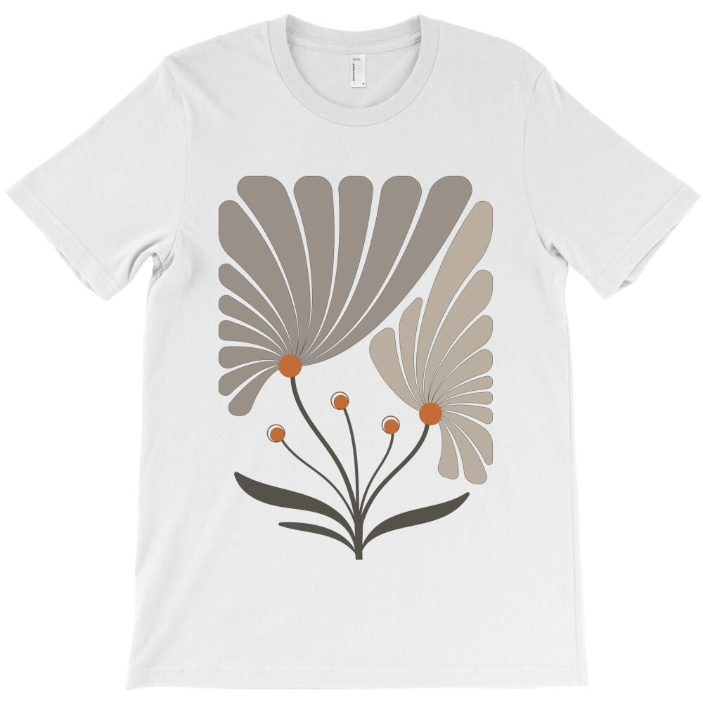 stylized floral illustration T-Shirt