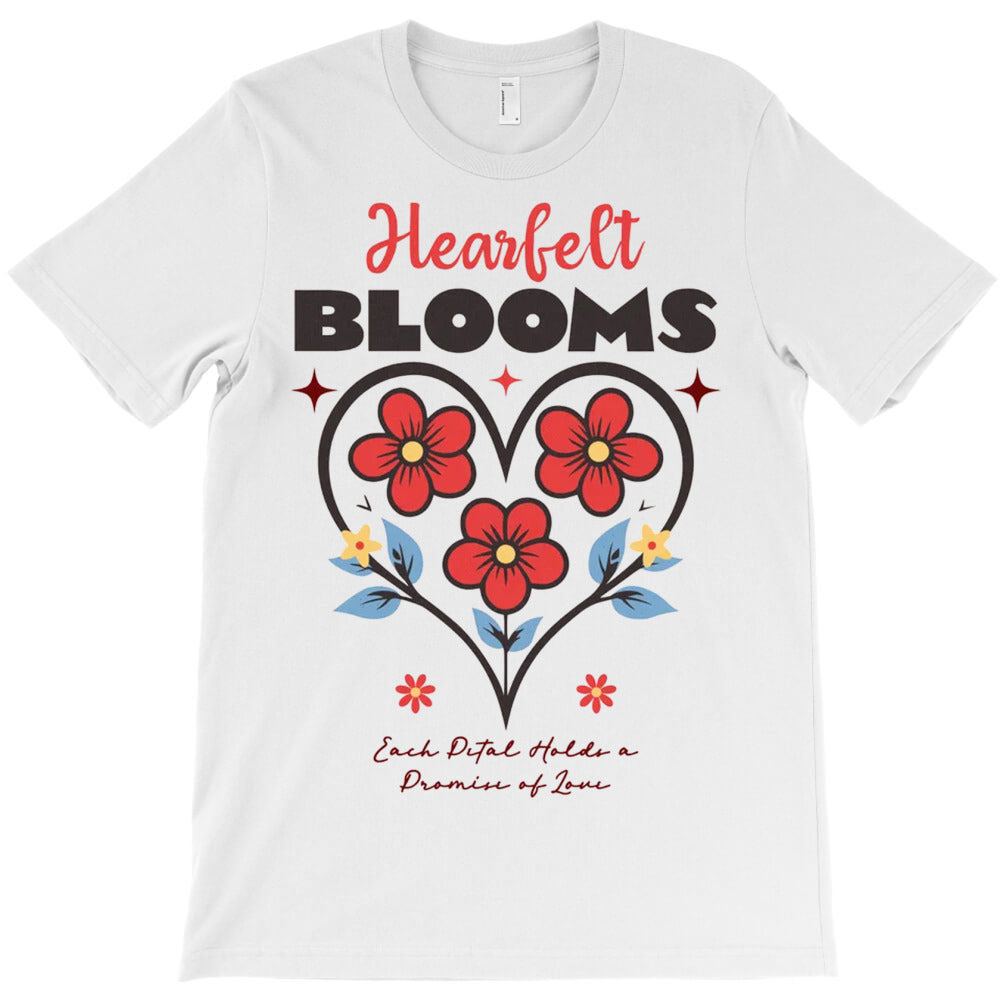 Heartfelt Blooms T-Shirt