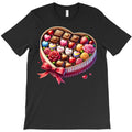 Name heartshaped chocolate and candy assortment T-Shirt