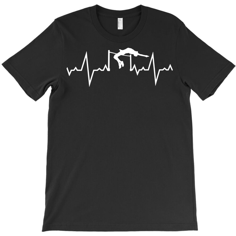 high jump heart beats T-Shirt