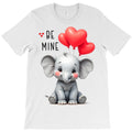 Adorable Elephant Valentine's Day Card T-Shirt
