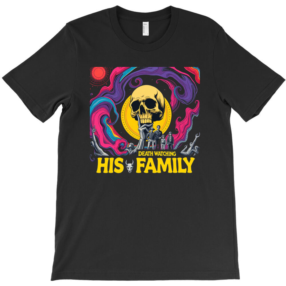 Death Watching His Family T-Shirt