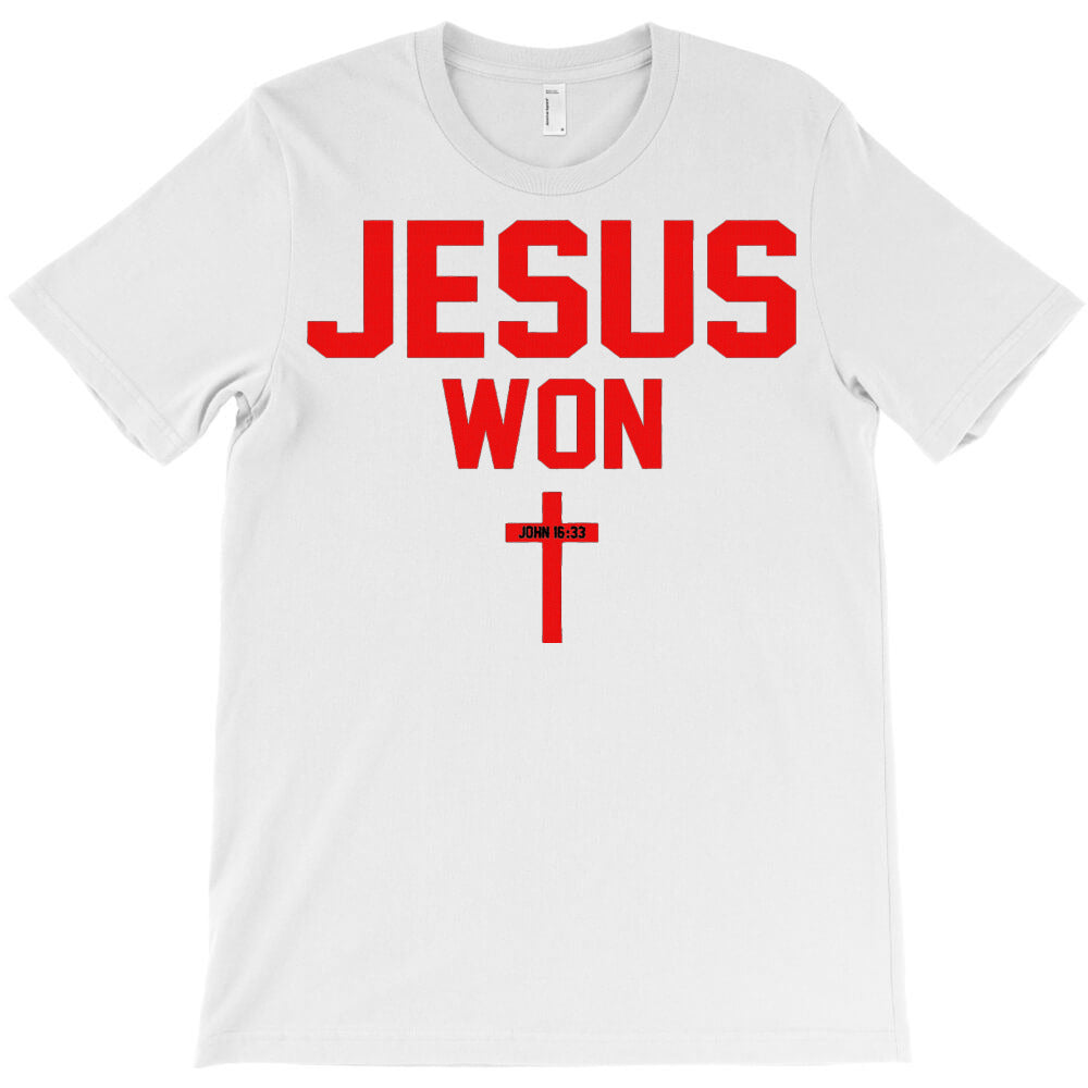 Jesus Won Ohio Pride Vintage Christian Jesus Won T-Shirt
