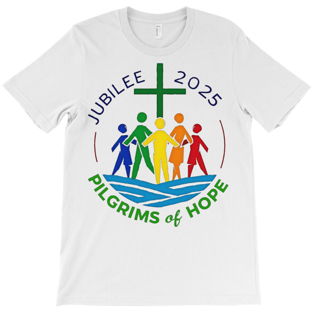 Pilgrims Of Hope Catholic Church Jubilee 2025 Rome T-Shirt
