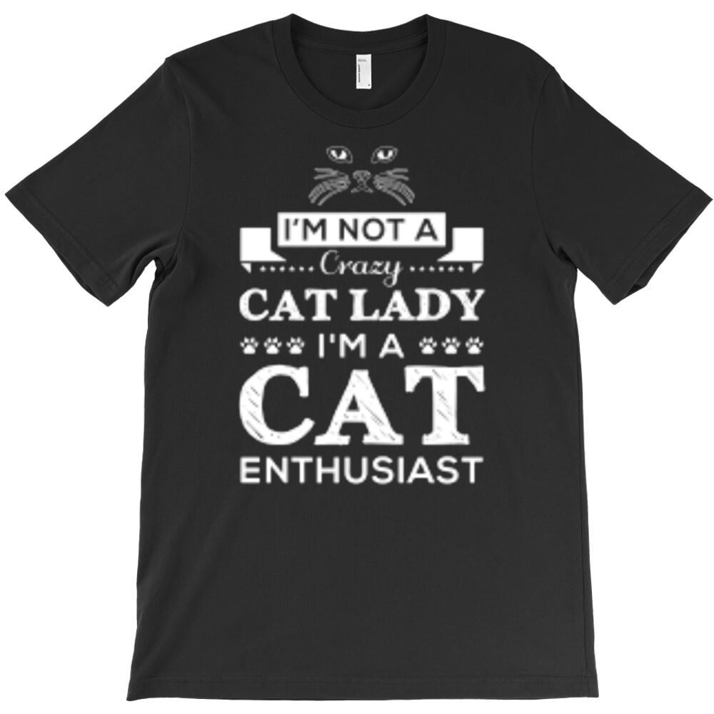 image title cat enthusiast statement T-Shirt