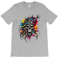 psychedelic skull art T-Shirt